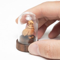 Handmade tiny goose sculpture