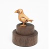 Handmade tiny goose sculpture