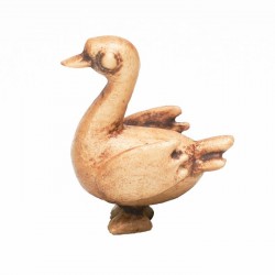 Oeuvre en bois de cygne miniature