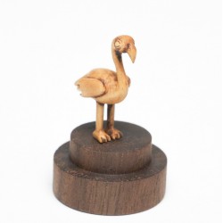 Handmade tiny goose sculpture