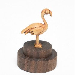 Handmade tiny goose sculpture