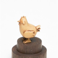 Handmade tiny goose sculpture
