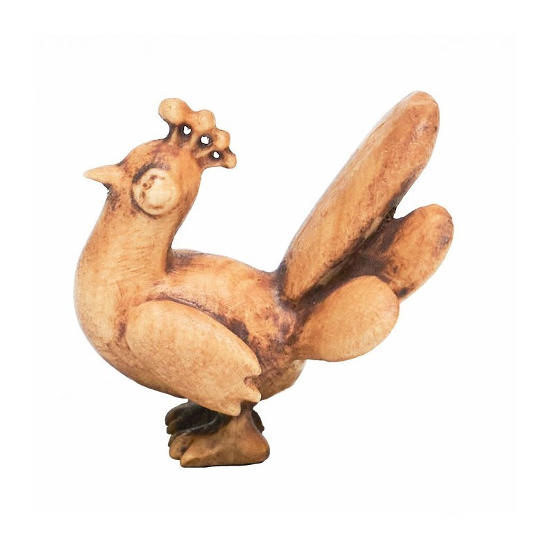 ハンドメイドミニチュア孔雀彫刻