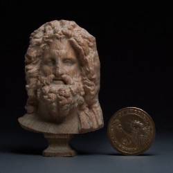 Miniature en Bois de Zeus d'Otricoli