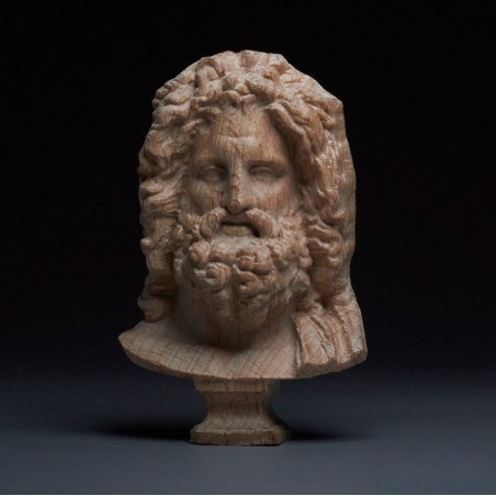 The Zeus of Otricoli Mini Wood Sculpture