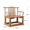 Meditation Chair Solid Wood Zen Seat Home Practice