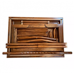 Meditation Chair Solid Wood Zen Seat Home Practice