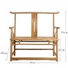 Refined Mortise-and-Tenon Zen Chair