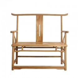 Refined Mortise-and-Tenon Zen Chair