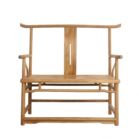 Refined Mortise-and-Tenon Zen Chair