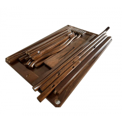 Refined Mortise-and-Tenon Zen Chair